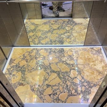 سنگ و کفپوش کابین آسانسور